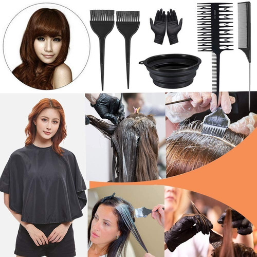 Juego De Accesorios Para Teñir O Decolorar Cabello