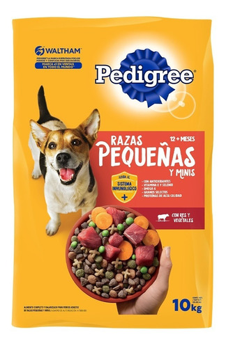 Alimento De Perros Pedigree Adultos Razas Pequeñas De 10kg
