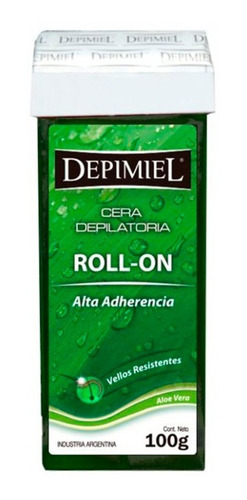 Cera Depilatoria Roll On Aloe Vera Depimiel Descartable X100