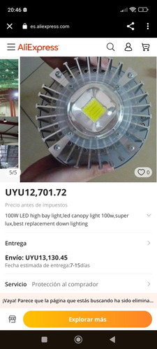 Foco De Luz Potente 100 Watts 