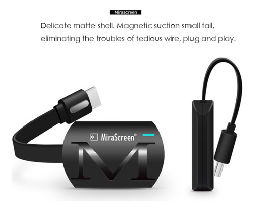 . Receptor De Pantalla Inalámbrica Hdmi, Dongle Miracast