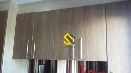 Imagem 6 de 20 de Apartamento Com 2 Dormitórios À Venda, 49 M² Por R$ 190.000,00 - Condomínio Parque Sicília - Votorantim/sp - Ap0449