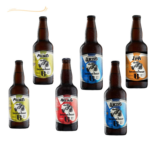 6 Cerveja Brotas Beer Artesanal Premiada