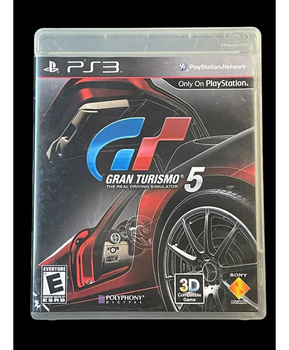 Jogo Simulador De Corrida Gran Turismo 5 Ps3 Midia Fisica (Usado)