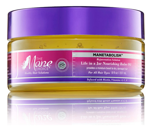 The Mane Choice Rejuvenation Solution Life In A Jar Aceite D