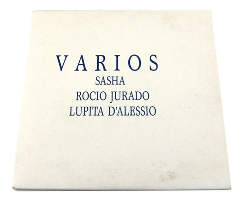 Sasha Rocio Jurado Lupita D´alessio Cd Promo Seminuevo 1992