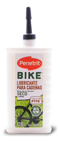 Lubricante Para Cadenas De Bicicleta Seco Ptfe 110 Cc