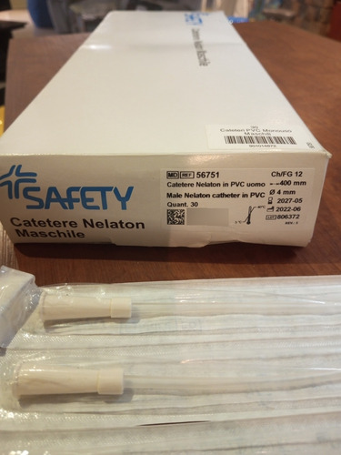 Kit De 10 Catétere Nelaton # 12