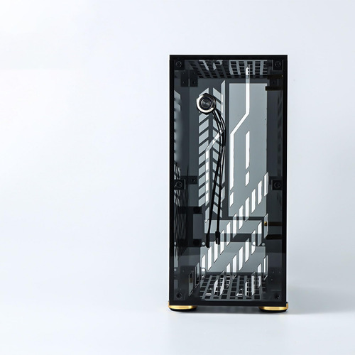 Mini Caso De Mini Itx, Panel Lateral Transparente, Capacidad