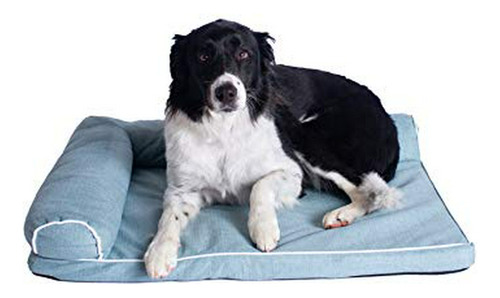 Cama Para Perros Armarkat D08b, Talla Única, Azul