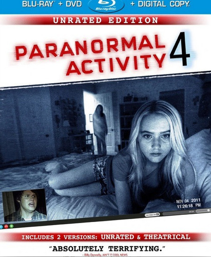 Paranormal Activity 4 - Bluray - O