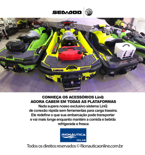 Imagem 10 de 10 de Bagageiro 16 L Sea Doo Caixa Termica Cooler Linq Original