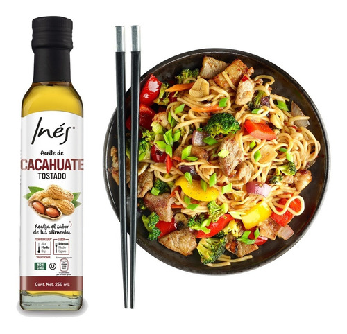 Aceite Inés De Cacahuate 250ml