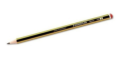 Lápiz Grafito Negro Noris Staedtler Caja X12 Unidades Hb Nº2 Color Gris Oscuro