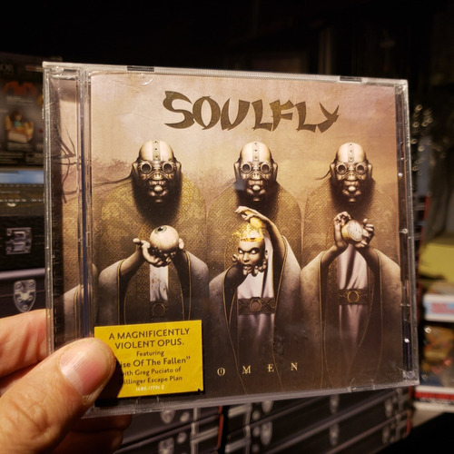 Soulfly - Omen Cd 2010 Argentina 