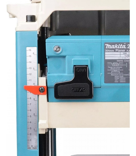 Imagen 5 de 7 de Cepillo De Banco 12 Pulgadas 1650w 2012nb Makita