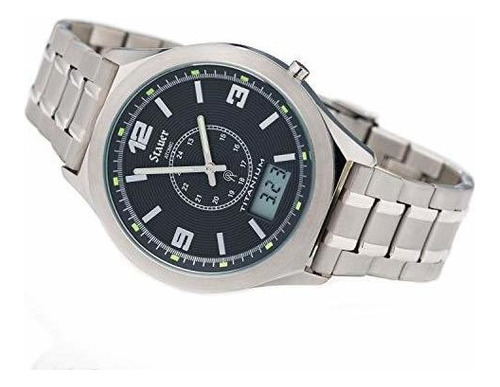 Reloj Atomico De Titanio Stauer Mens