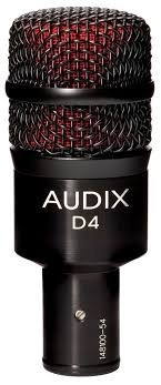 Microfono Instrumento Audix D4 Dinamico Musicapilar