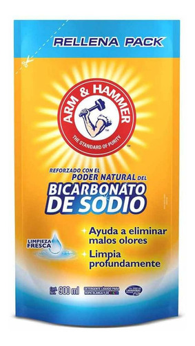 Detergente Líquido Arm & Hammer Limpieza Fresca 900ml
