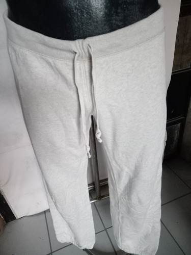 Pants Aeropostale Mediano Beige O Gris Claro D Mujer 