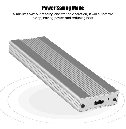 Carcasa De Disco Duro Ssd Usb3.1 A M.2 Nvme Ngff Pcie To