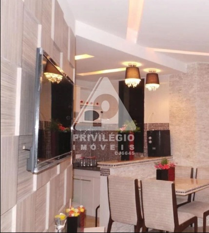 Imagem 2 de 21 de Flat Original 2 Quartos Dividido Em 2 Apartamentos Em Copacabana - Rj - 39007