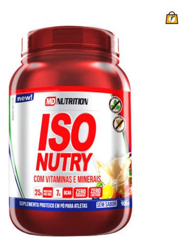 Iso Nutry Whey Isolada 900g Bariátrica Whey Md Nutrition