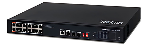 Poe Switch  16p 10/100 |  16p | Sf 1822 Hi-poe | 2p Giga 2p