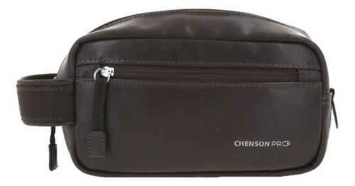 Cosmetiquera Chenson Pro Para Hombre Rolex Cp65854-b Color Café Diseño De La Tela Liso