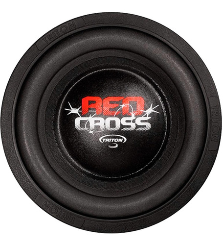 Subwoofer Triton 10 Pulgadas Red Cross 500w 2+2 Ohms P