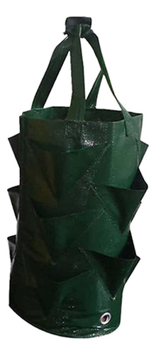 Saco De Cultivo De Morango, 3 Galões, Dobrável Com Verde