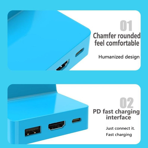 Switch Dock Pack Para Nintendo Switch & Oled - Negro