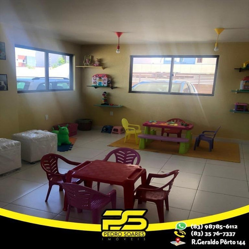 Apartamento Com 3 Dormitórios À Venda, 87 M² Por R$ 330.000 - Aeroclube - João Pessoa/pb - Ap2341