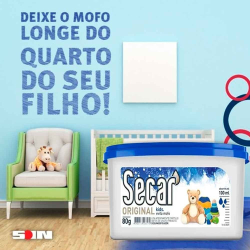 Imagem 3 de 3 de Kit 7 Antimofo Secar Desumidificador Guarda Roupas Armarios