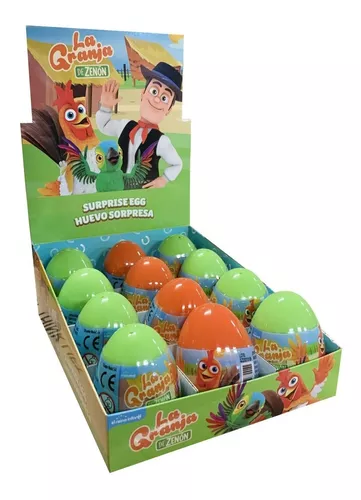 Set De Figuras En Huevos De Pascua Huevos Sorpresa Docena
