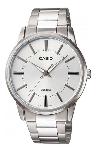 Reloj Para Hombre Casio Casio Mtp-1303d-7avdf Plateado