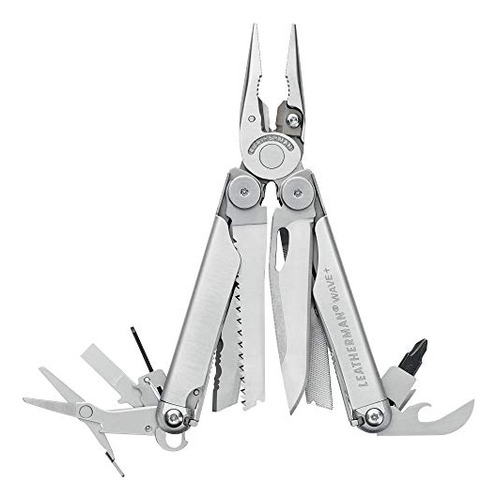 Leatherman Wave Plus Multitool Acero Inoxidable