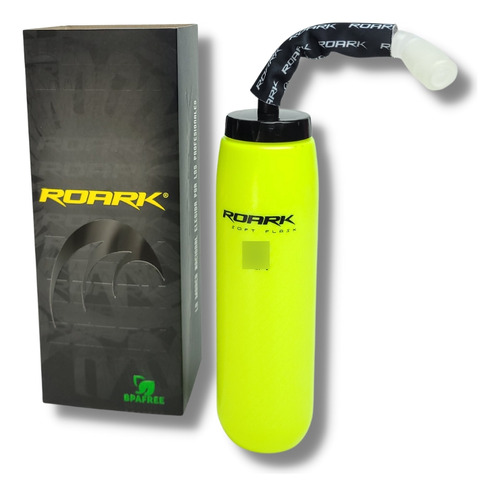 Caramañola Runnig Roark Flask 500ml Amarillo Fluor Polietile