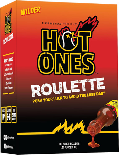Wilder Hot Ones Roulette Salsa Picante Incluida A Push Your