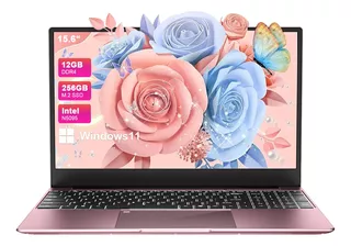 Laptop Mujer 15.6 Intel Celeron N5095 12gb Ram 256gb Ssd