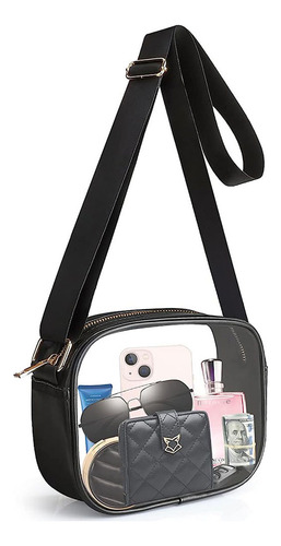 Bolso Bandolera Transparente Para Fanáticos De Los Deportes,