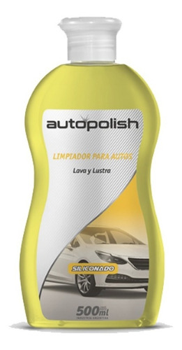 Autopolish Limpiador P/autos Lava Y Lustra Siliconado 500ml