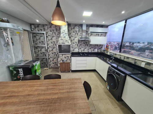 Apartamento Cobertura Duplex Com Sol Da Manhã/tarde, Rua Silenciosa E Vista Livre, 3 Quartos, 3 Banheiros(2 Suites) E 2 Vagas De Garagem Cobertas E Mobiliado Pronto Para Morar!!!