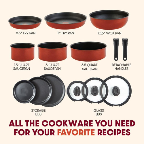 Ingenio Expertise - Juego De Utensilios De Cocina Antiadhere