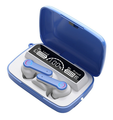 Imagen 3 de 8 de Audífonos Inalambricos Bluetooth 5.1 Power Bank + Linterna