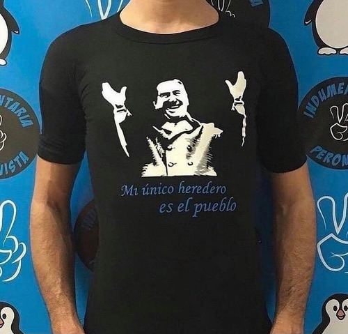 Remera Juan Domingo Peron Peronista 