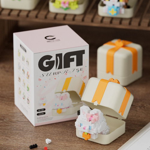 Caja Regalo Gato 289 Piezas Panda Conejo Lindo