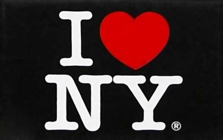 Amo El Imán Negro Jumbo De Nueva York, Imanes De Nueva York,