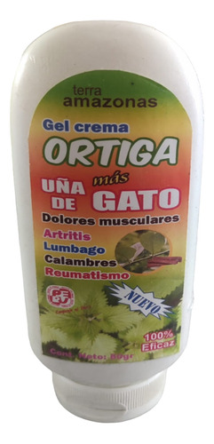 Gel Ortiga + Uña De Gato Con Propiedades Calmantes 80 Gr