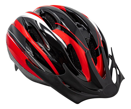 Casco Para Mtb/ruta Con Visera Desmontable Windsor Color Rojo Talla M